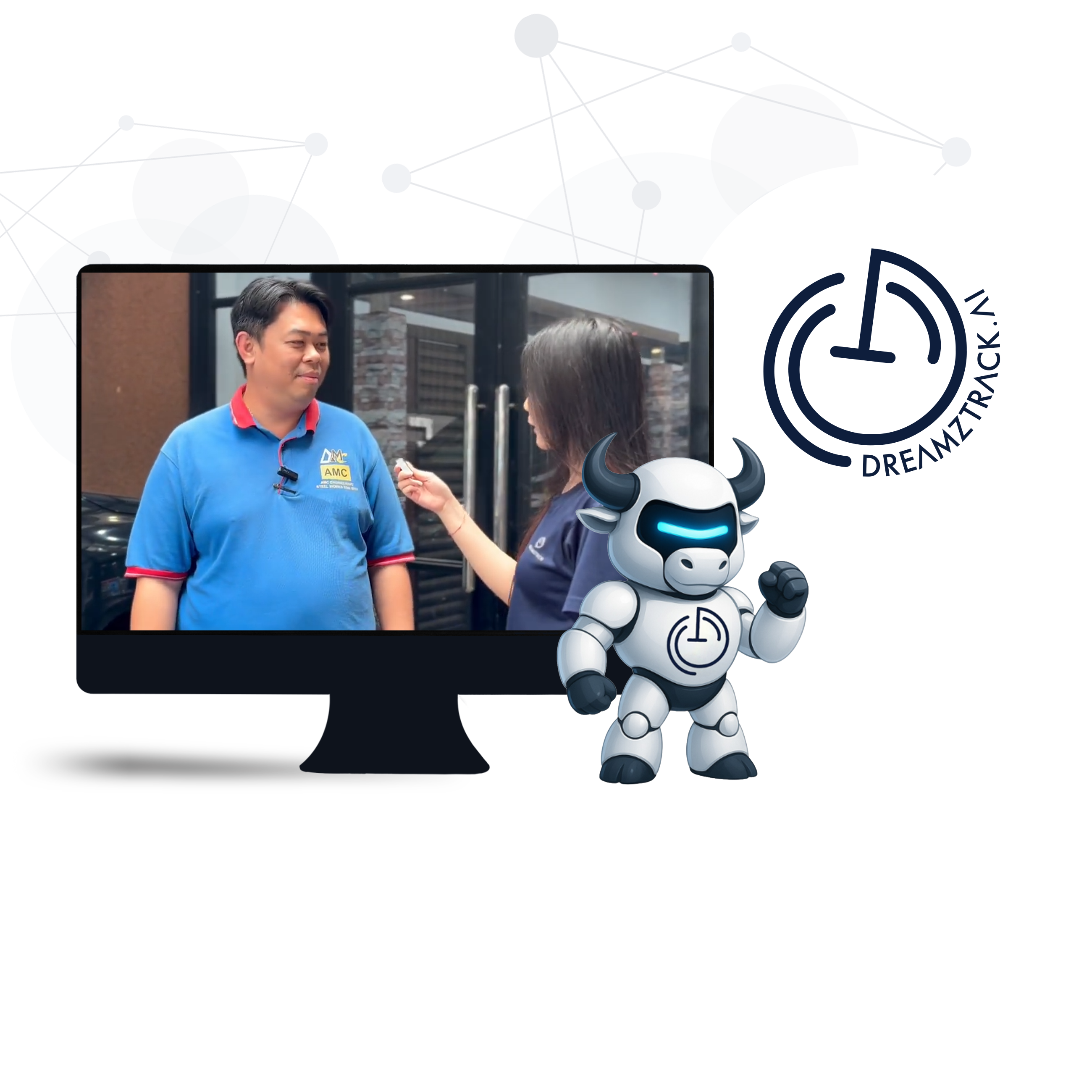 AMC Freddy Testimonial | Whatsapp AI Chatbot for Steel Gate Industry